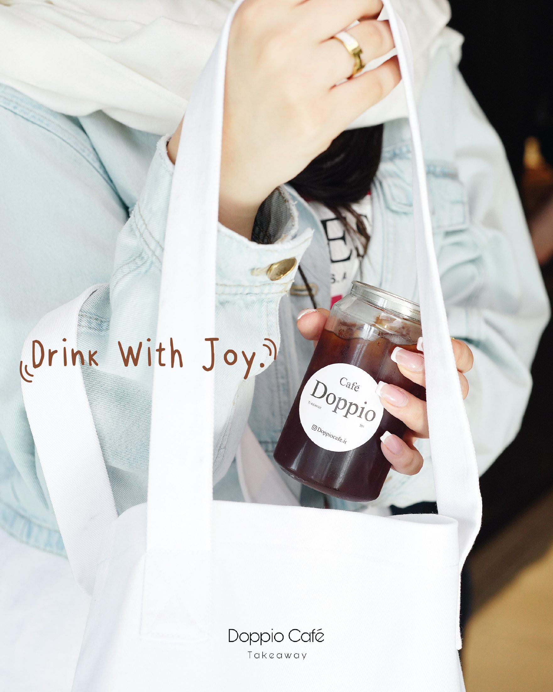 A signature Doppio drink